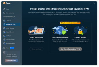 Hình ảnh 3 cho phần mềm diệt virus miễn phí của Avast One